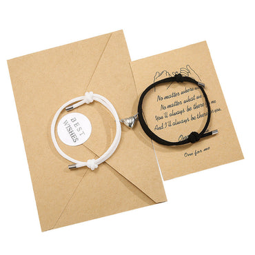 Magnetic love bracelet