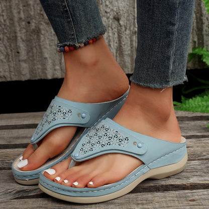 Orthopedic flip flops