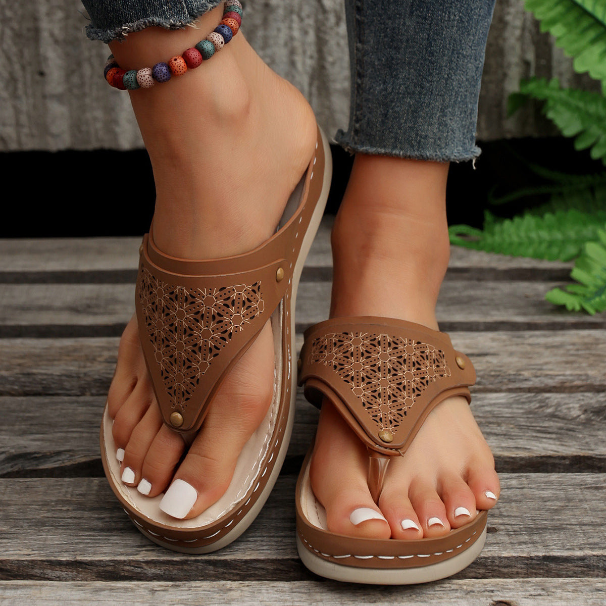 Orthopedic flip flops