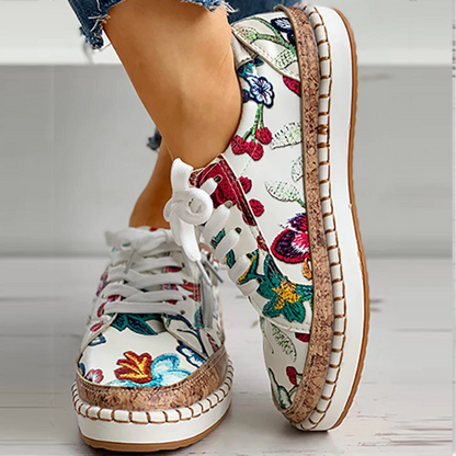 Breathable slip-on sneakers