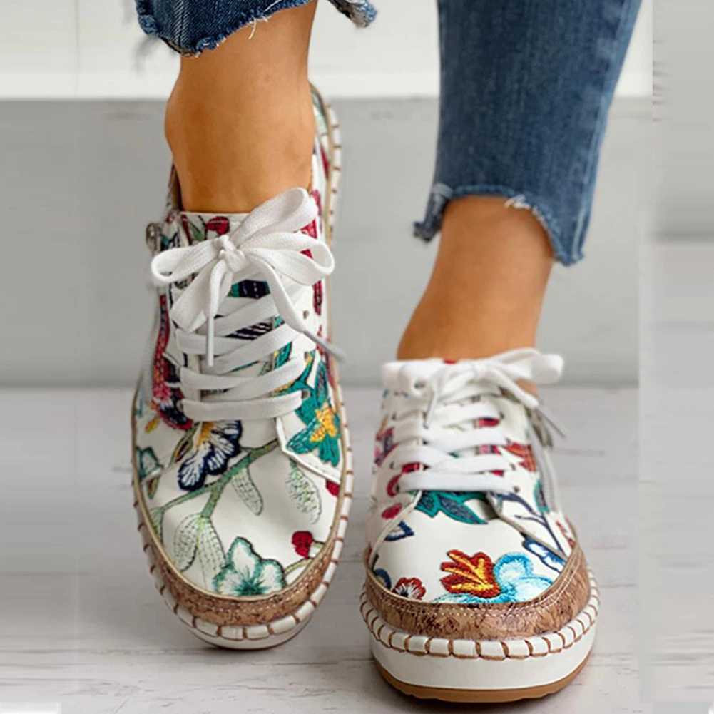 Breathable slip-on sneakers